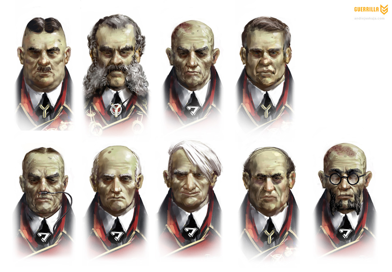 Illustration for article titled The Dapper Villains and Pretty Ladies of the Killzone Universe